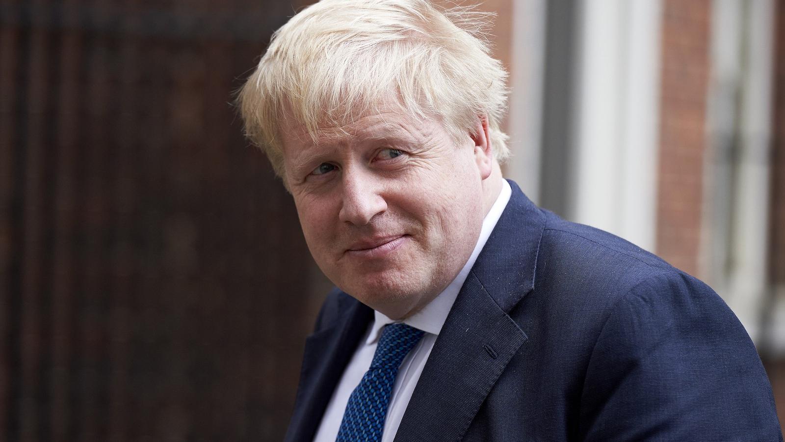 Boris Johnson. Fotó: AFP PHOTO / NIKLAS HALLE`N