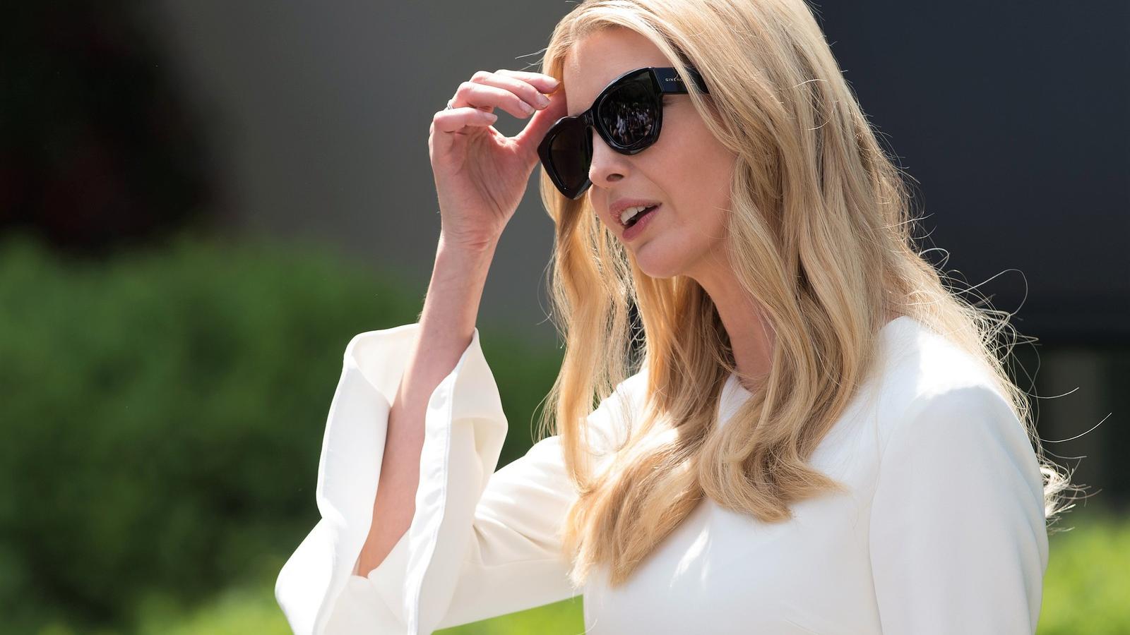 Ivanka Trump 34 védett saját márkás terméket forgalmaz, ennek közel felét Kínában is árulják Forrás: Saul Loeb/ AFP