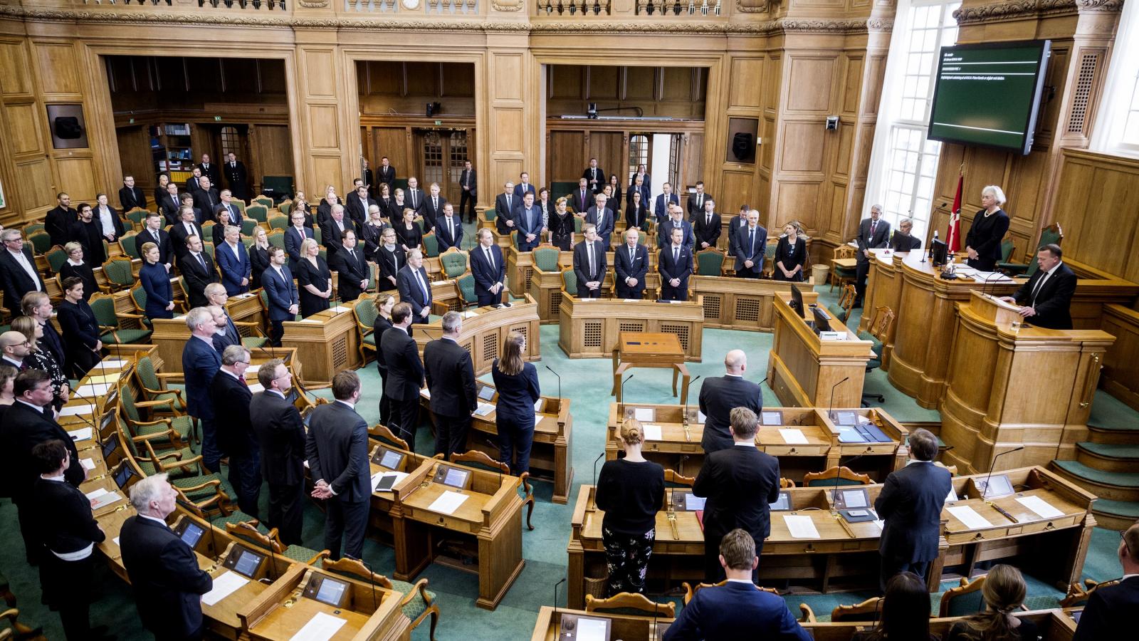 A dán parlament - AFP fotó