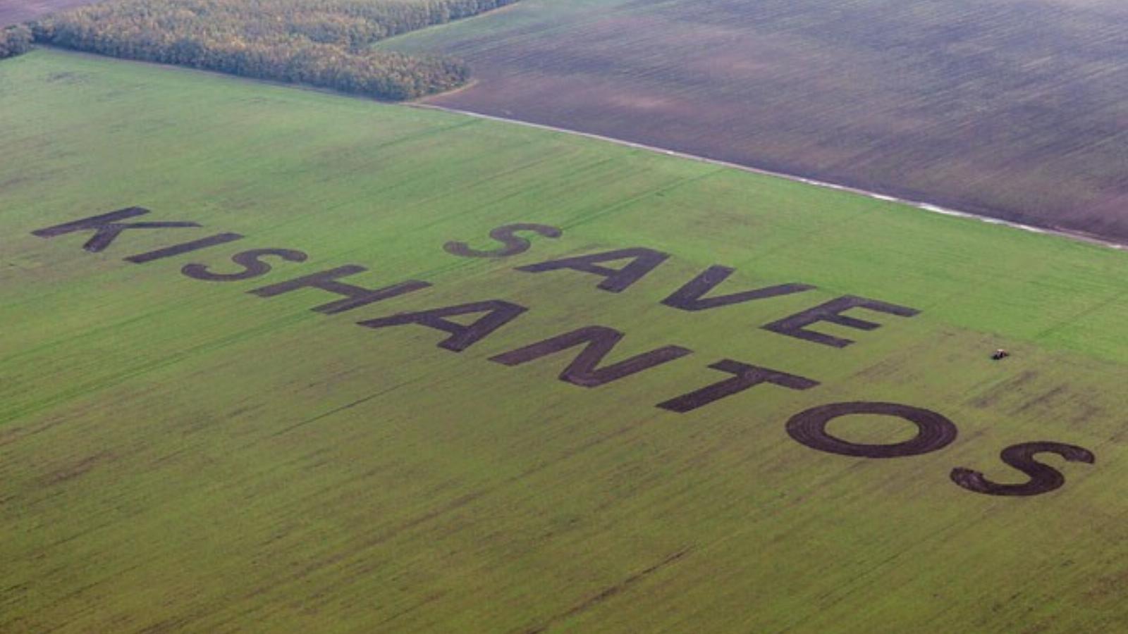 A Greenpeace már tavaly is kiállt a kishantosi gazdaság mellett. Fotó: Greenpeace