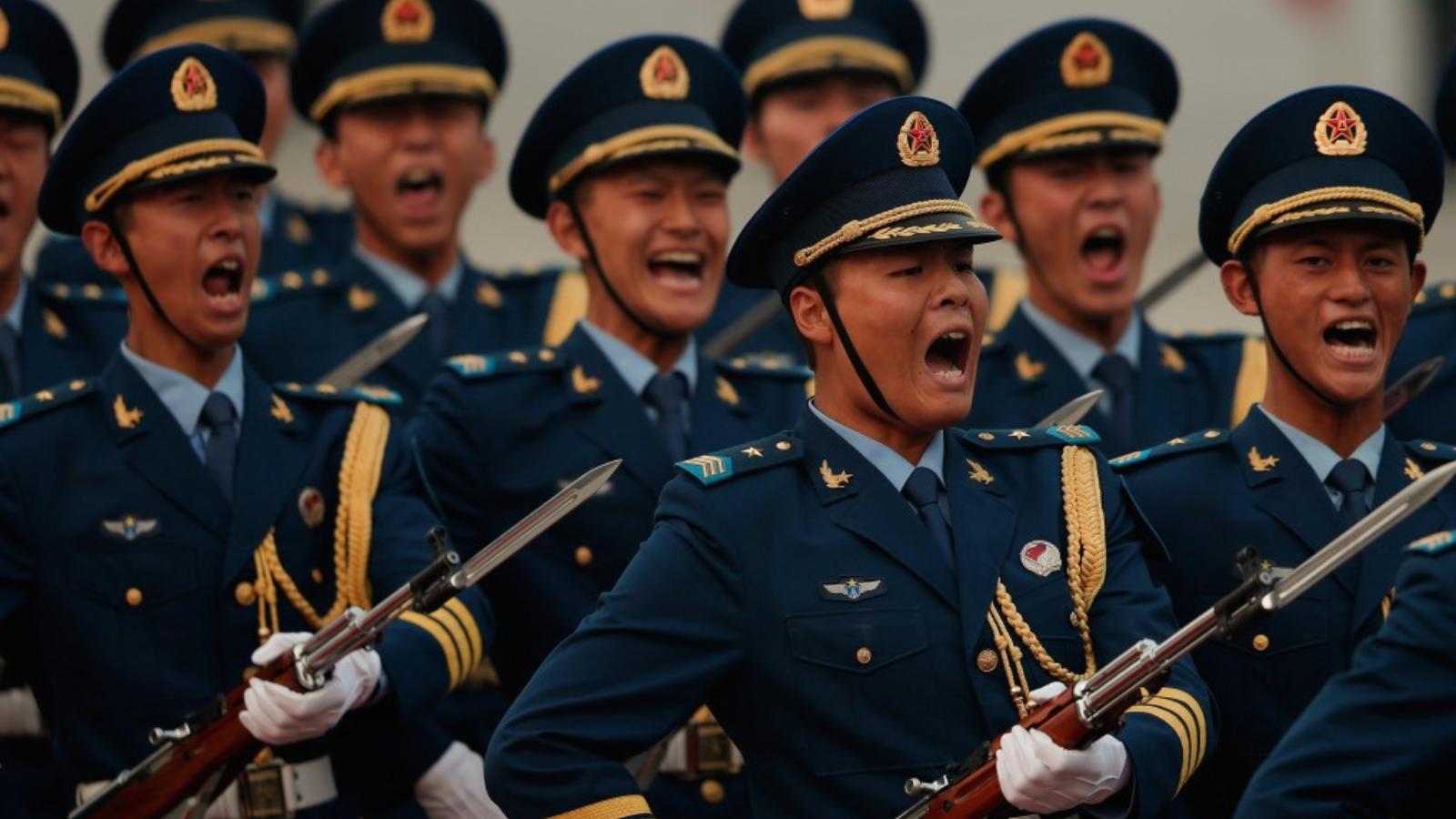 Peking a gazdasági növekedésnél nagyobb mértékben emeli katonai költségvetését FOTÓ: EUROPRESS/GETTY IMAGES/LINTAO ZHANG