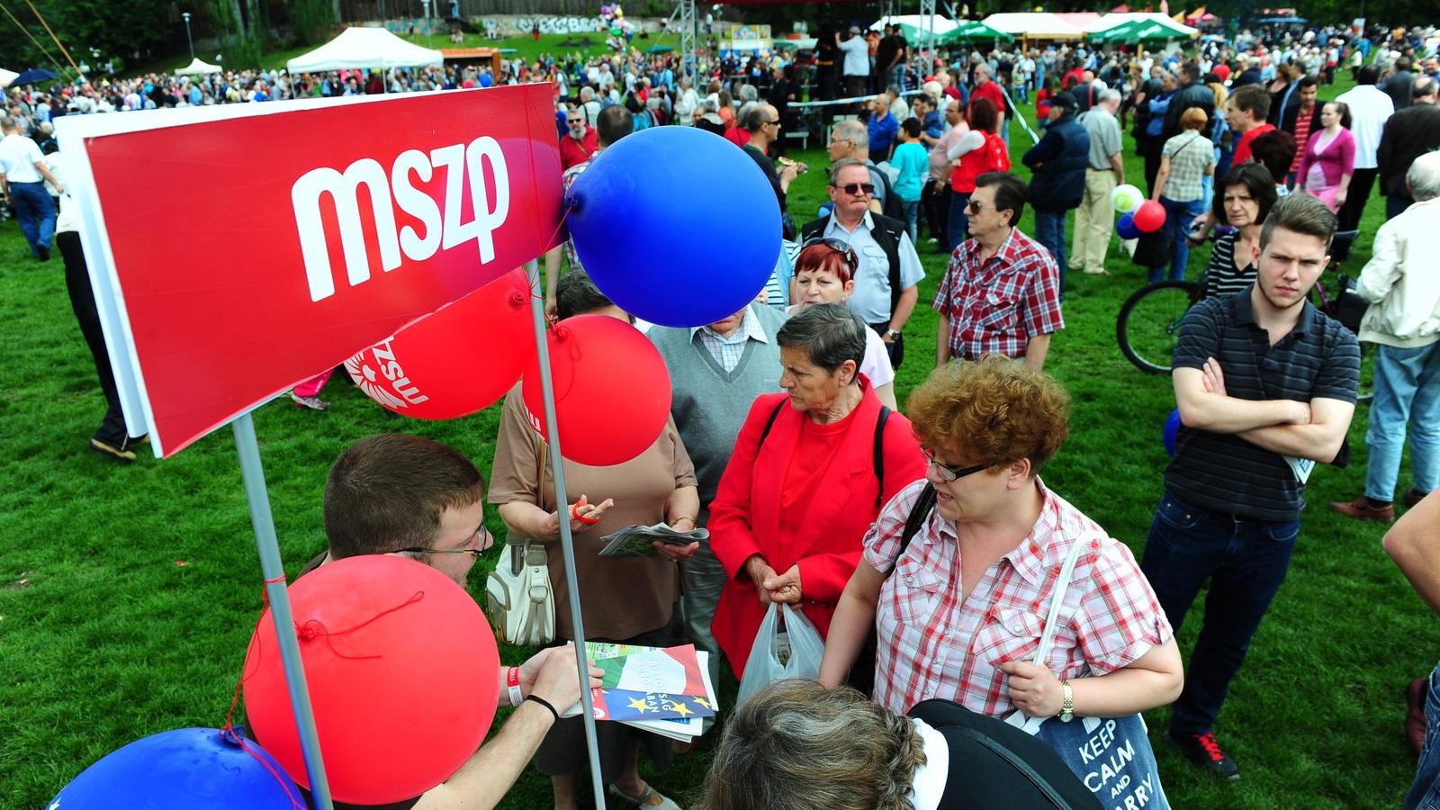 MSZP majális a Városligetben. FOTÓ: NÉPSZAVA