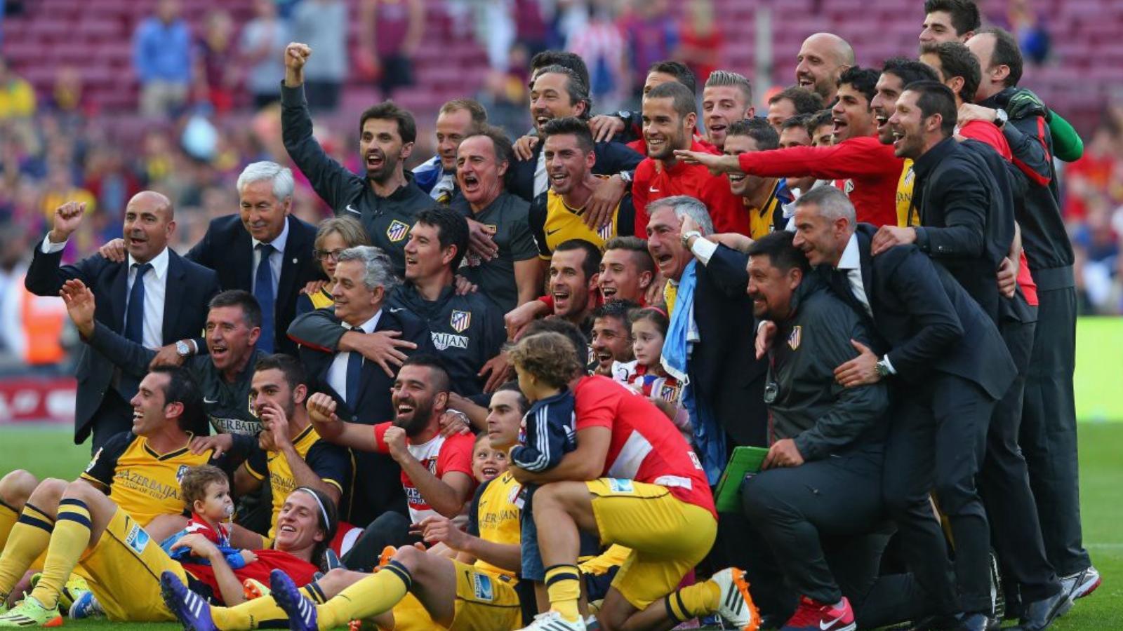 Tizennyolc év után lett újra spanyol bajnok az Atlético Madrid FOTÓ: EUROPRESS/GETTY IMAGES/ALEX LIVESEY