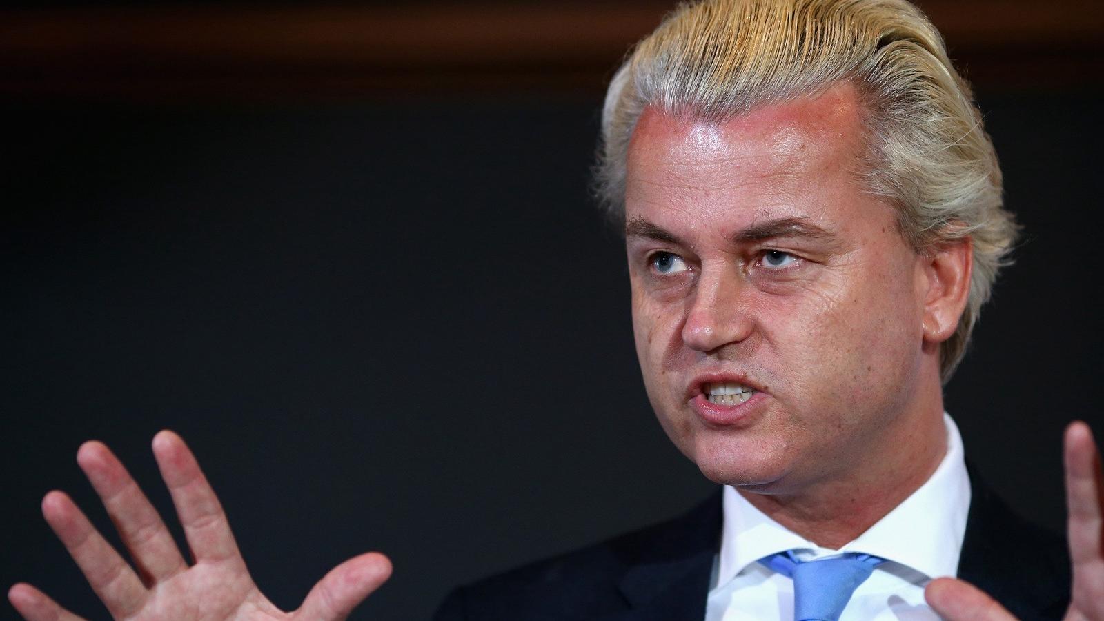 Geert Wilders, a holland Szabadságpárt vezetője Fotó: Getty Images