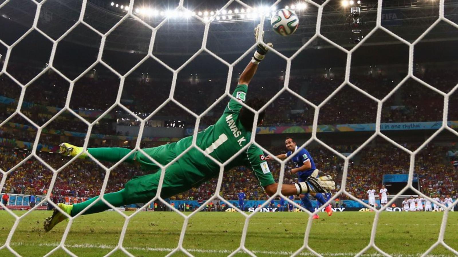 Costa Rica történelmi sikerében óriási érdeme volt a kapusnak, Keylor Navasnak FOTÓ: EUROPRESS/GETTY IMAGES/QUINN ROONEY