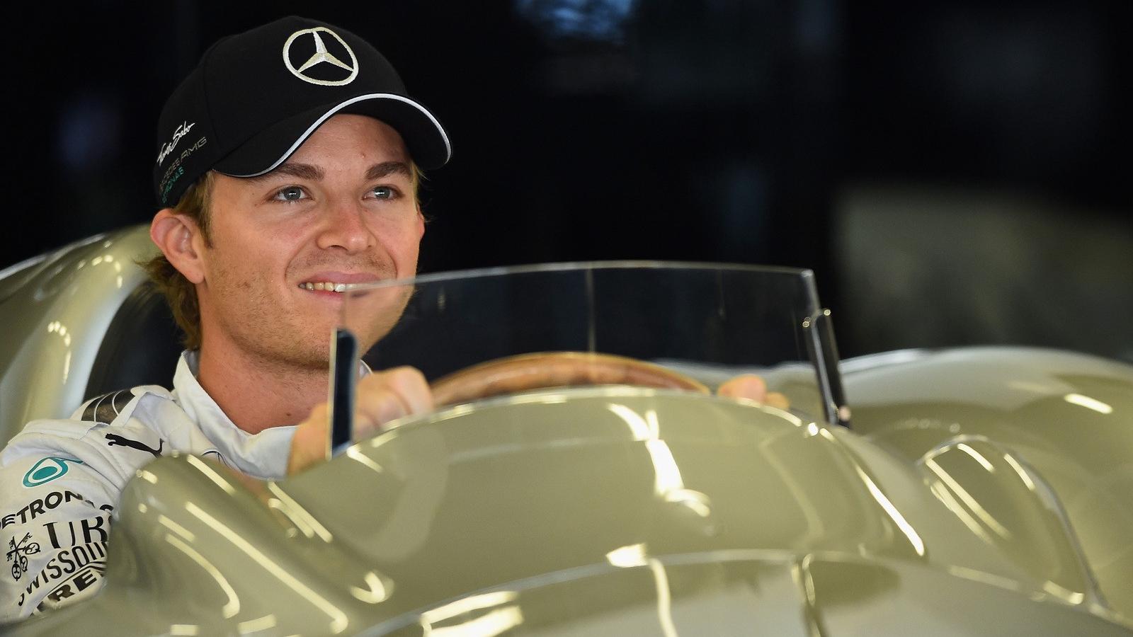 Nico Rosberg a Brit Nagydíjon  Fotó: Getty Images