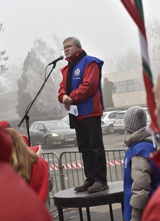 Balogh Béla, a Vasas Szakszervezeti Szövetség elnöke MTI Fotó: Máthé Zoltán