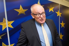 Frans Timmermans - Fotó: Olivier Hoslet / AFP