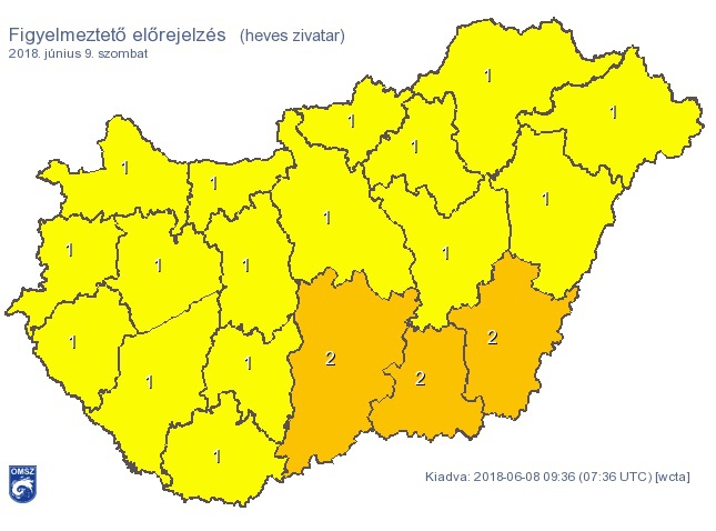 Forrás: OMSZ