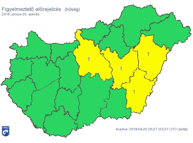 Forrás: OMSZ