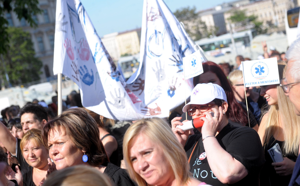 Elfogyott a türelem FOTÓ: TÓTH GERGŐ