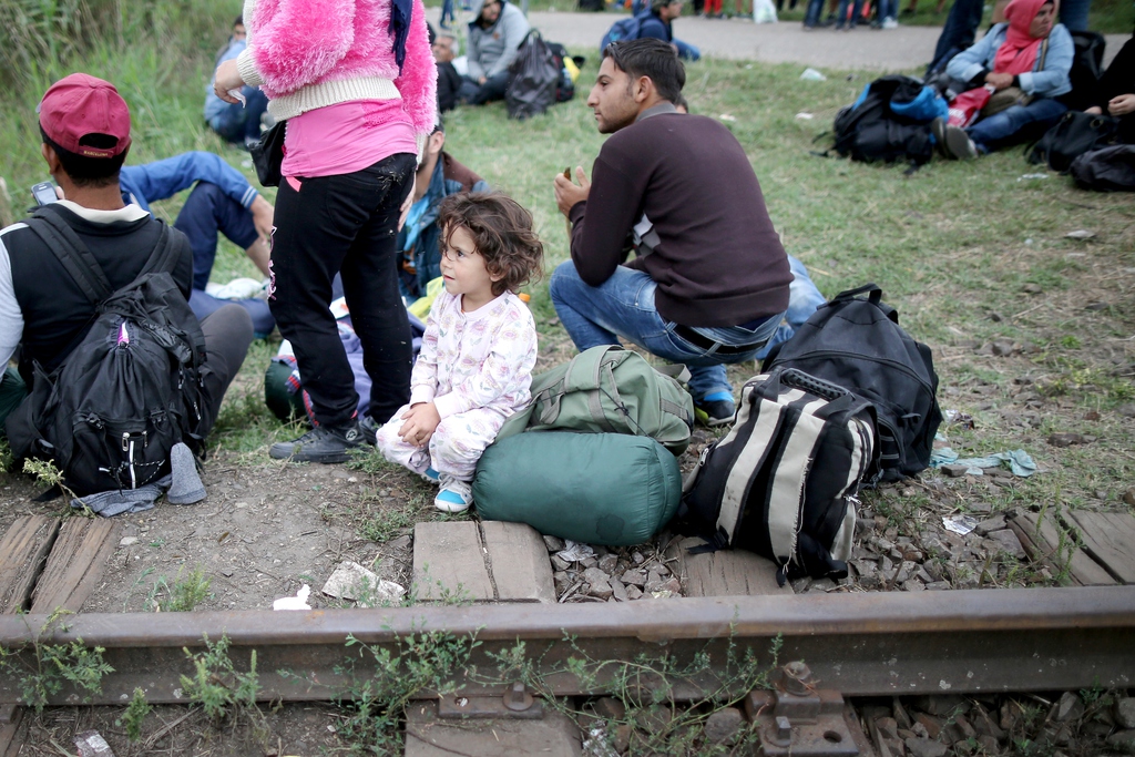 Magyarország, Röszke Fotó: Christopher Furlong/Getty Images