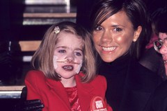 Kirsty Howard még kislánykorában Victoria Benchammal. FOTÓ: Getty Images