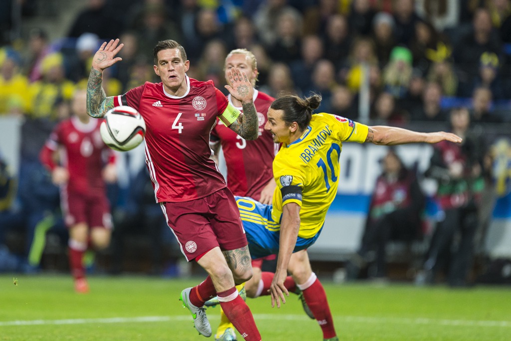 Agger (balra) és Ibra: kedden folytatják FOTÓ: EUROPRESS/GETTY IMAGES